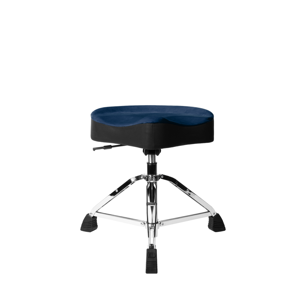 Gator Air Glide Drum Throne Saddle Seat - Blue
