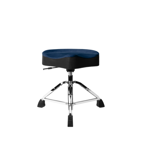 Gator Air Glide Drum Throne Saddle Seat - Blue