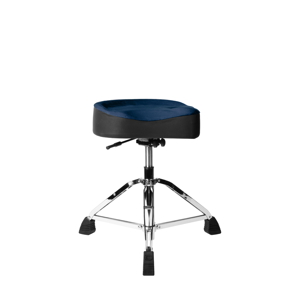 Gator Air Glide Drum Throne Saddle Seat - Blue