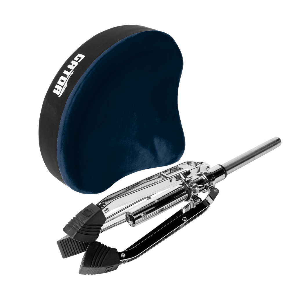 Gator Air Glide Drum Throne Saddle Seat - Blue