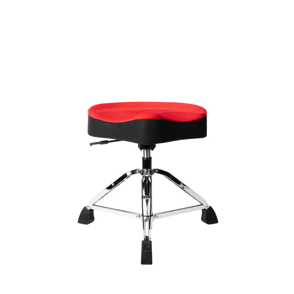 Gator Air Glide Drum Throne Saddle Seat- Red