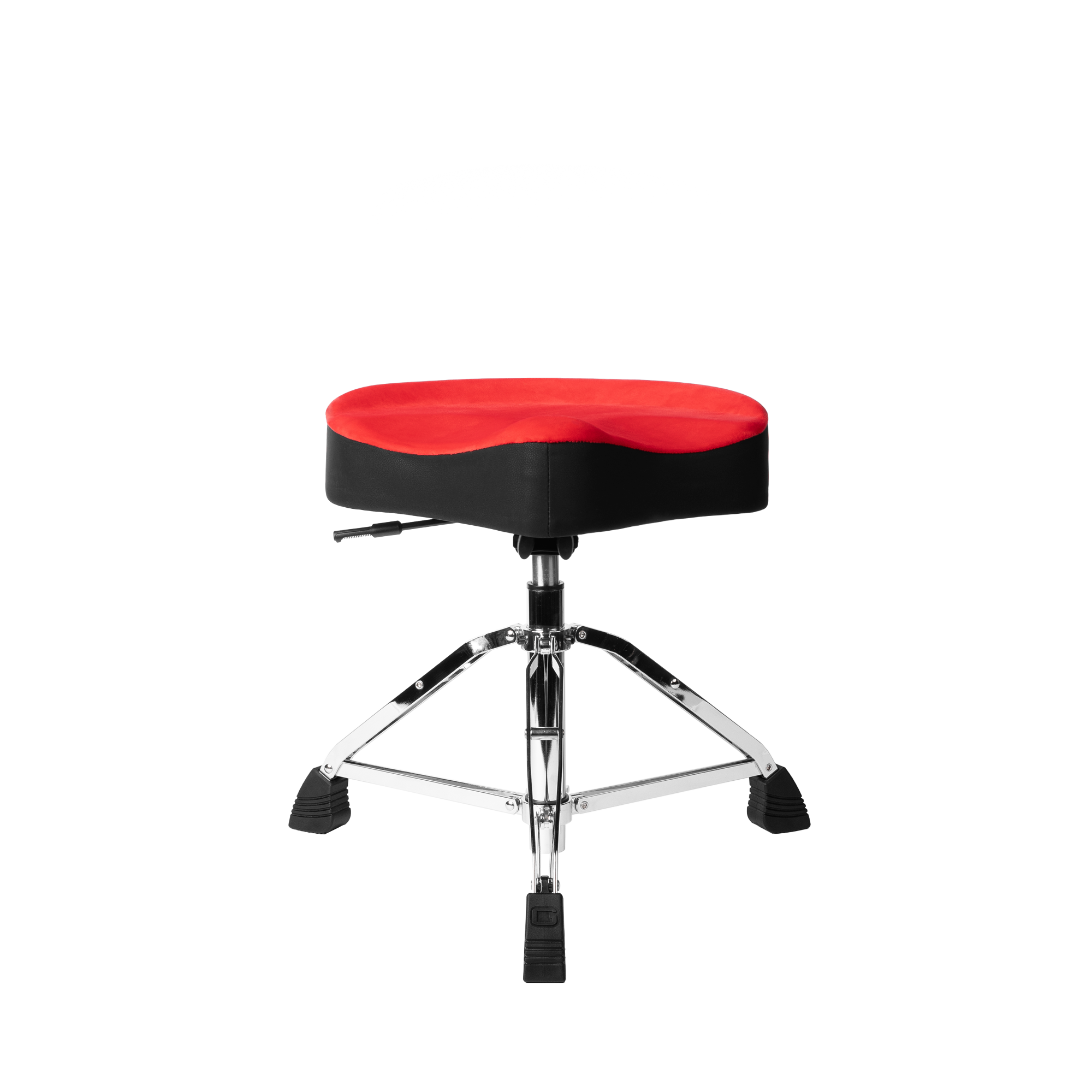 Gator Air Glide Drum Throne Saddle Seat- Red