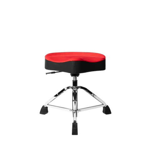 Gator Air Glide Drum Throne Saddle Seat- Red