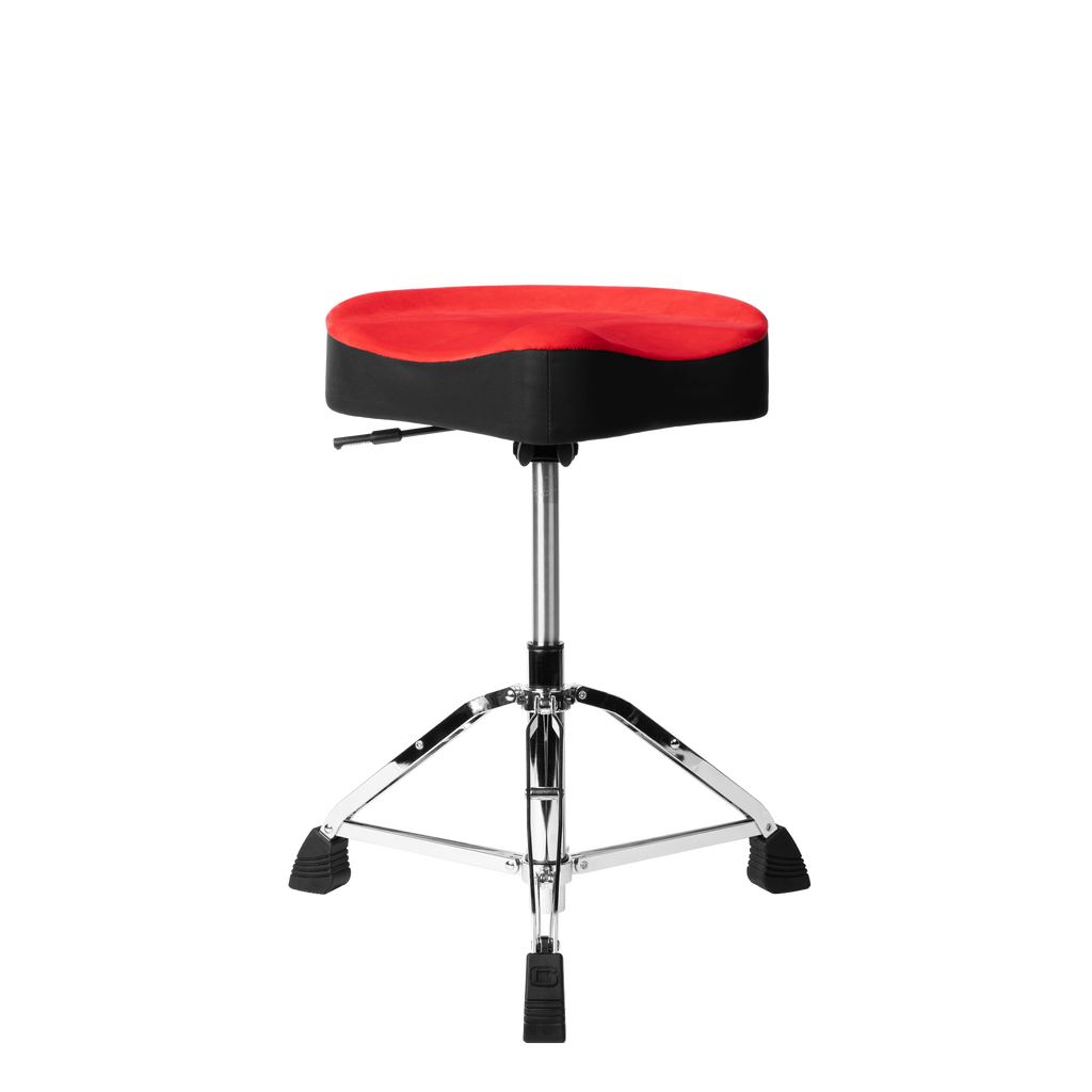 Gator Air Glide Drum Throne Saddle Seat- Red
