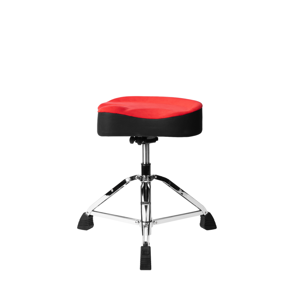 Gator Air Glide Drum Throne Saddle Seat- Red