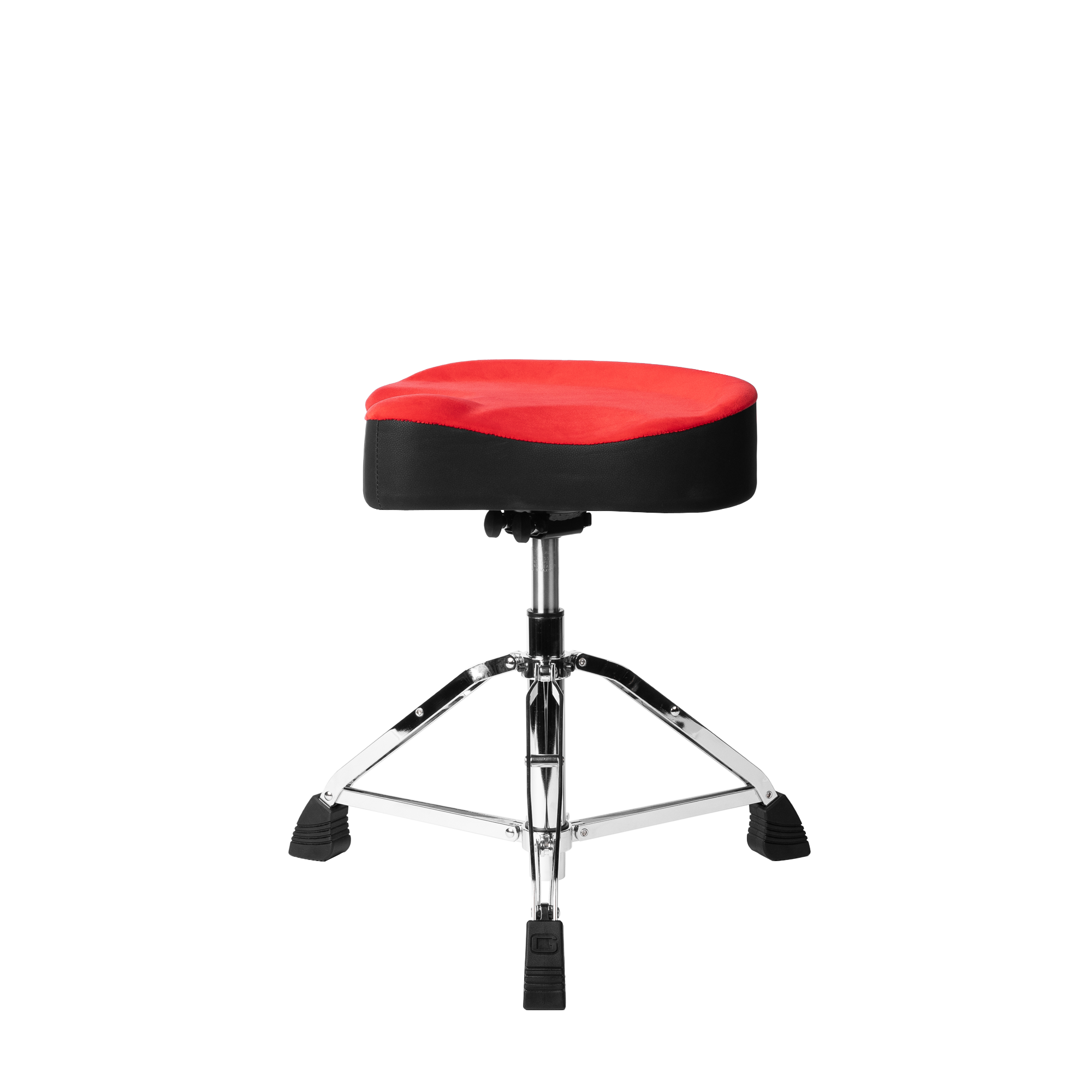 Gator Air Glide Drum Throne Saddle Seat- Red
