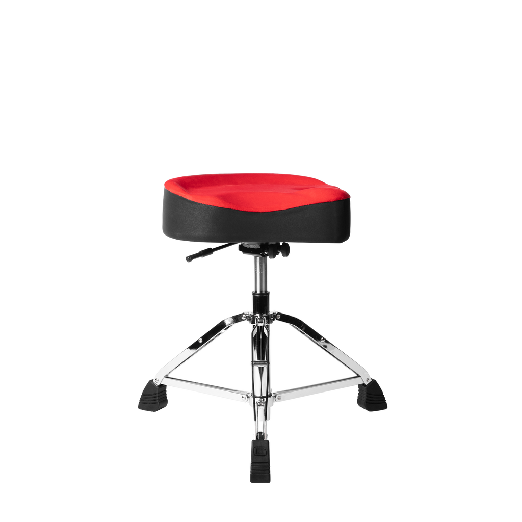 Gator Air Glide Drum Throne Saddle Seat- Red