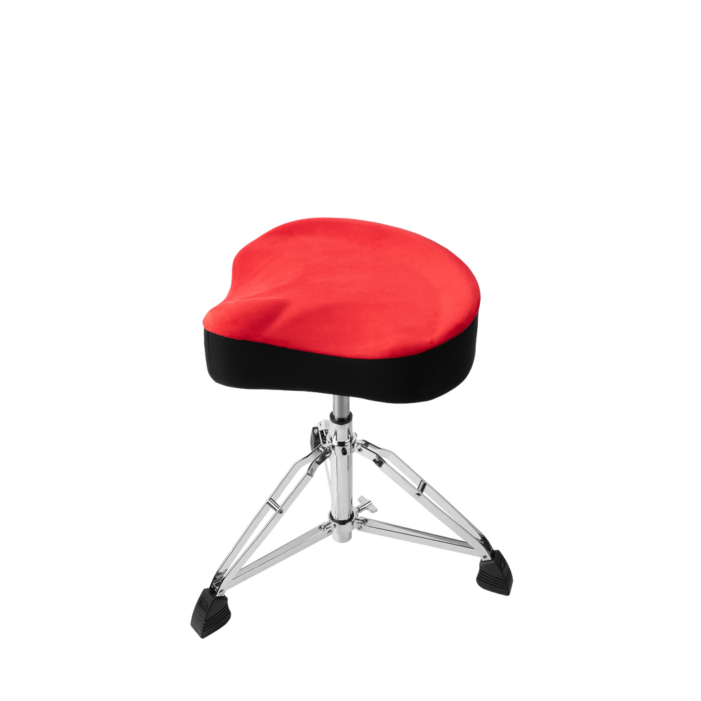 Gator Air Glide Drum Throne Saddle Seat- Red