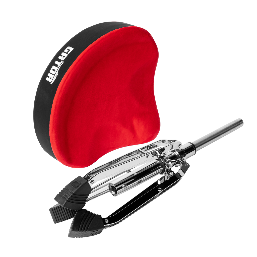 Gator Air Glide Drum Throne Saddle Seat- Red