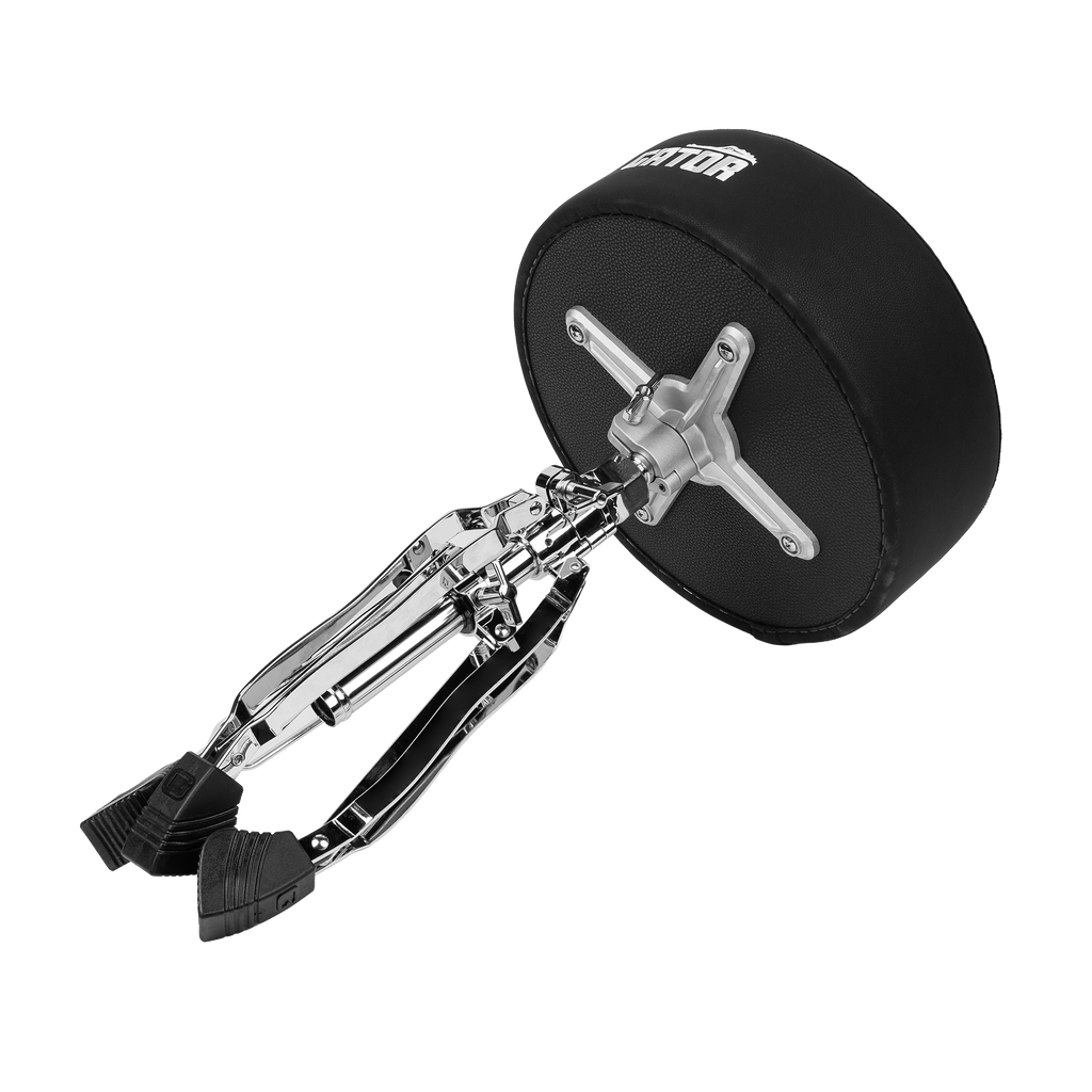 Gator Spindle Round Seat Drum Throne - Black