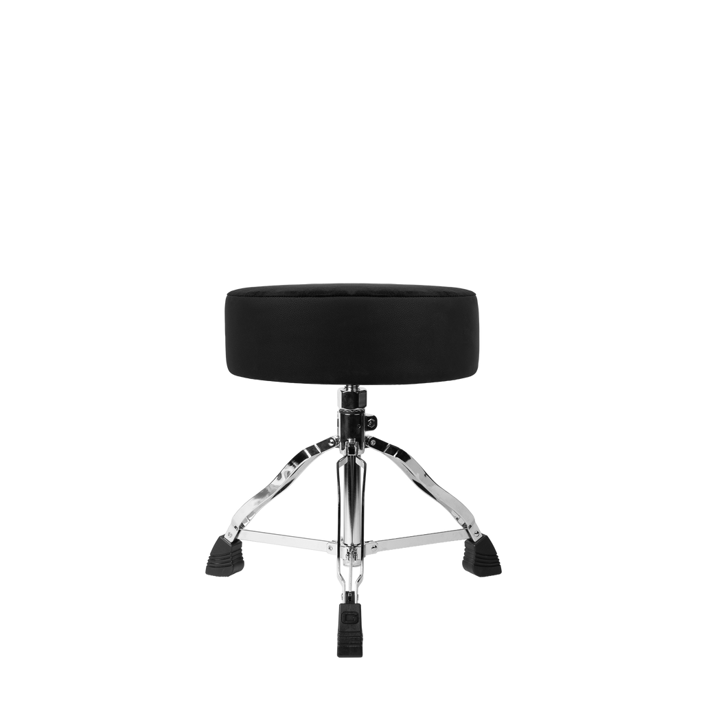 Gator Spindle Round Seat Drum Throne - Black