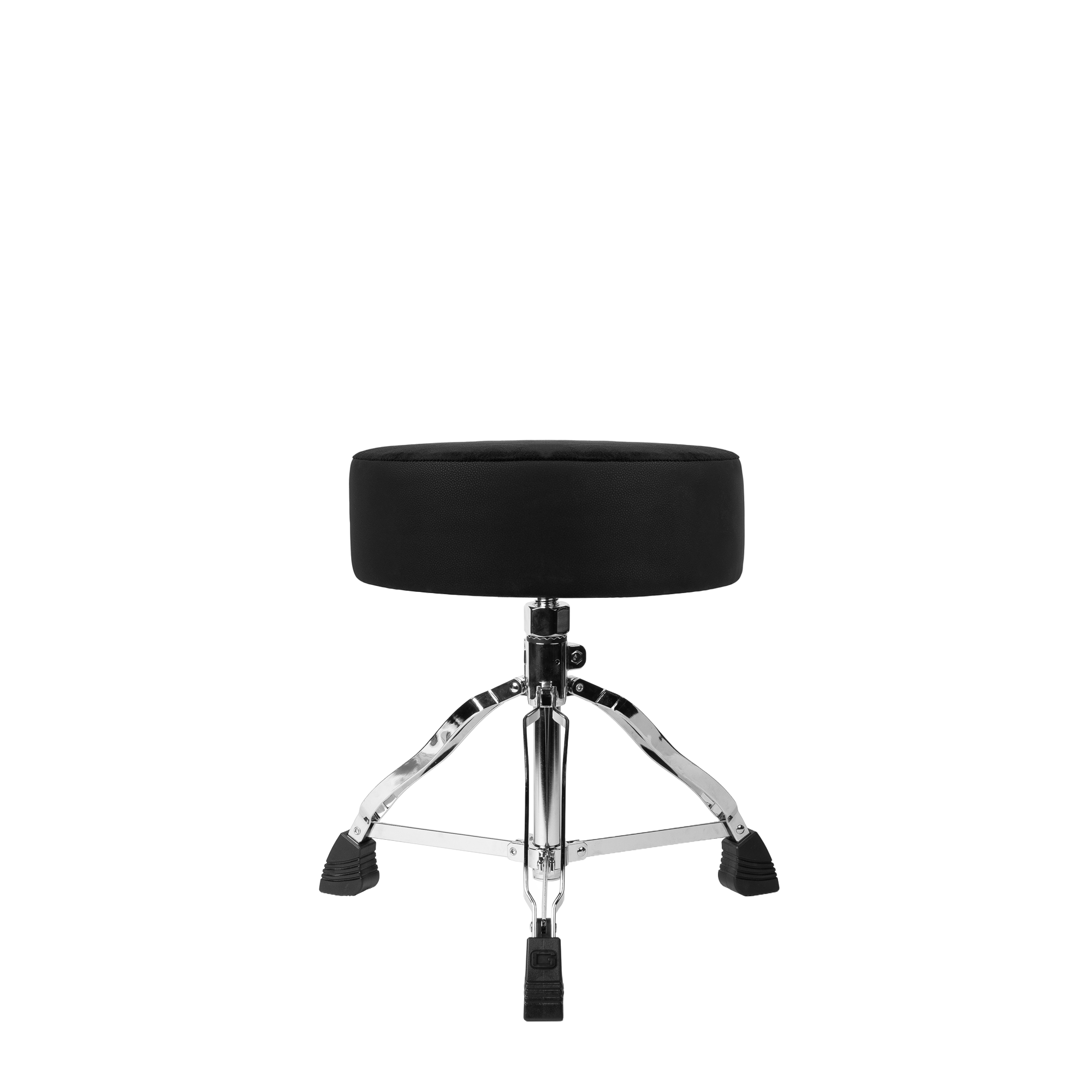 Gator Spindle Round Seat Drum Throne - Black