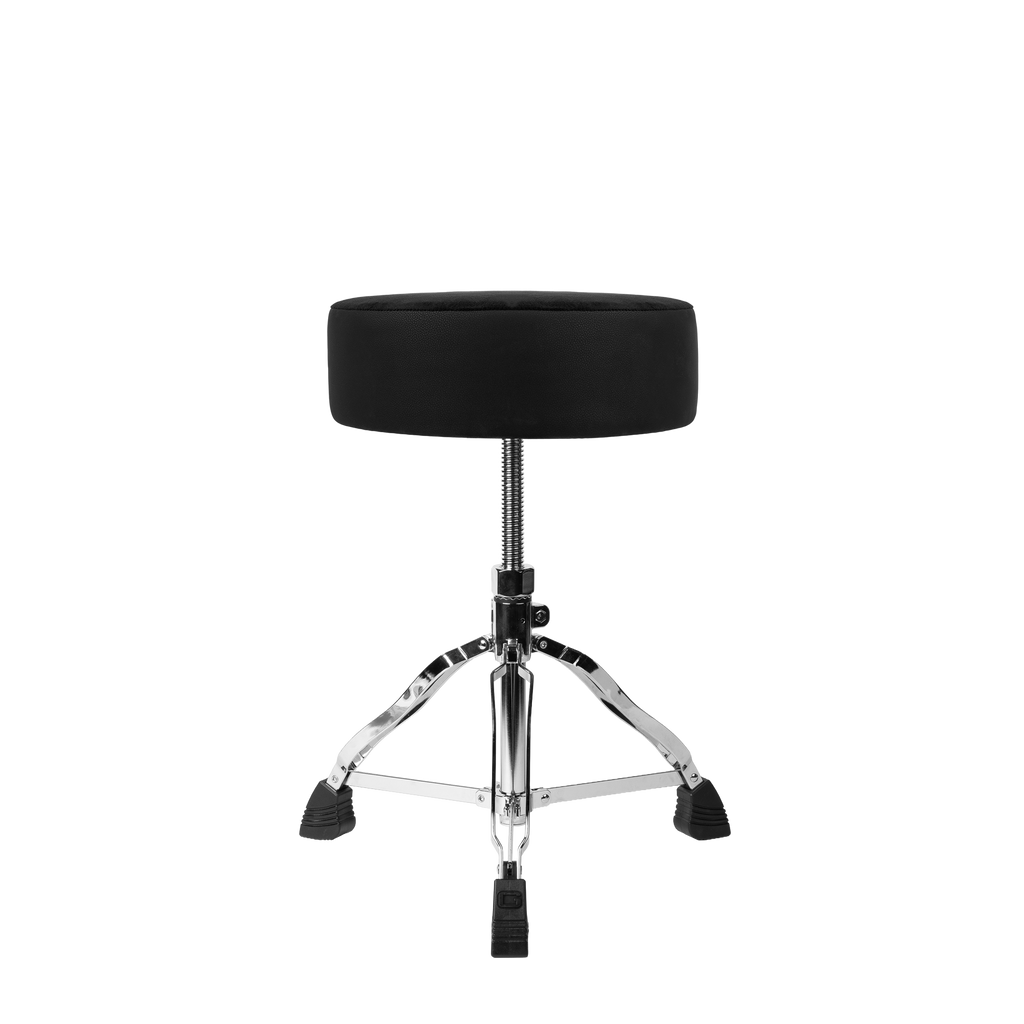 Gator Spindle Round Seat Drum Throne - Black