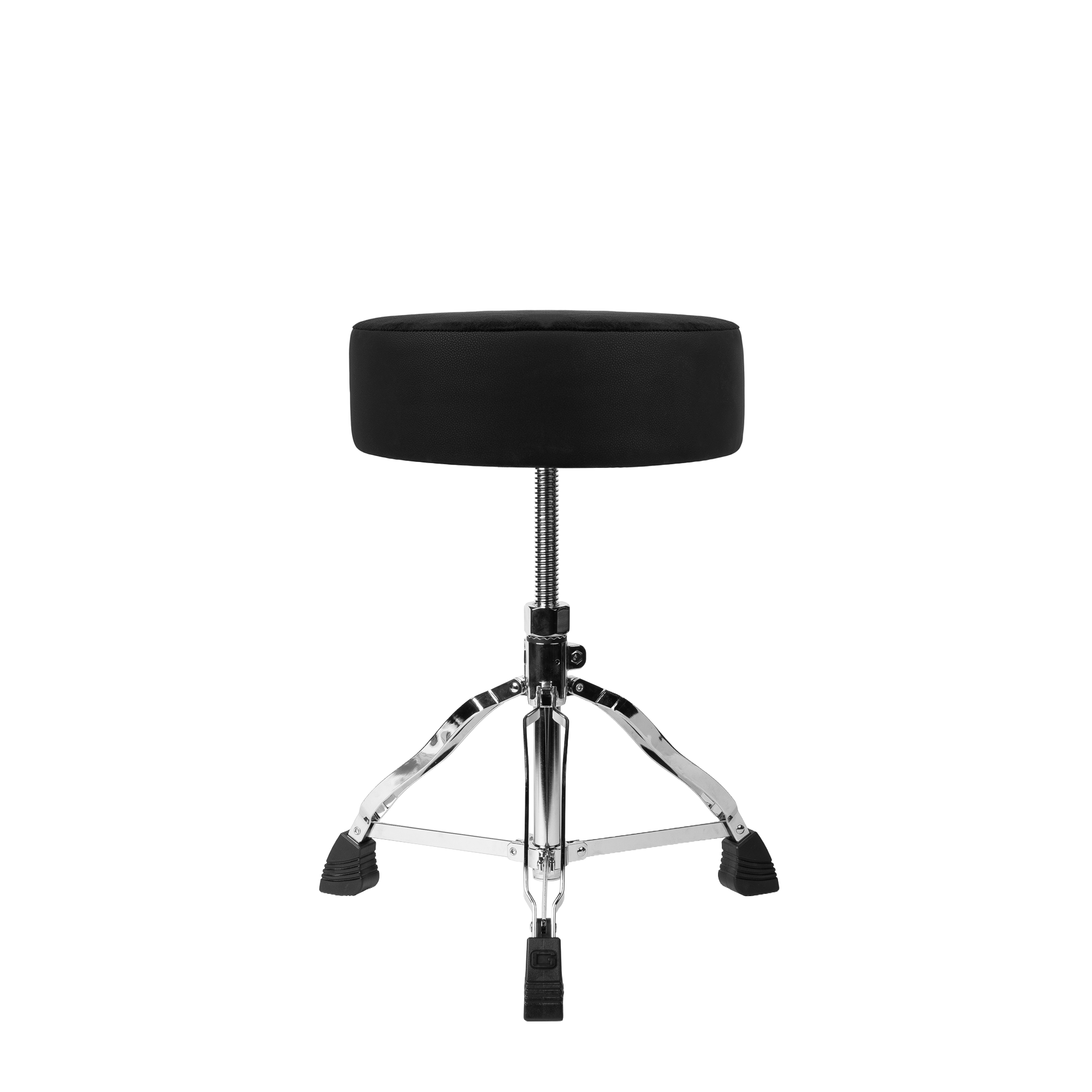 Gator Spindle Round Seat Drum Throne - Black