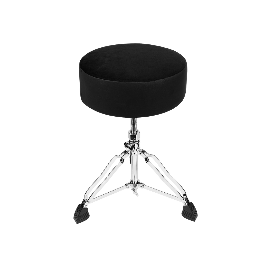 Gator Spindle Round Seat Drum Throne - Black