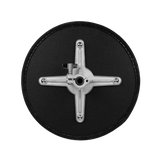 Gator Spindle Round Seat Drum Throne - Black