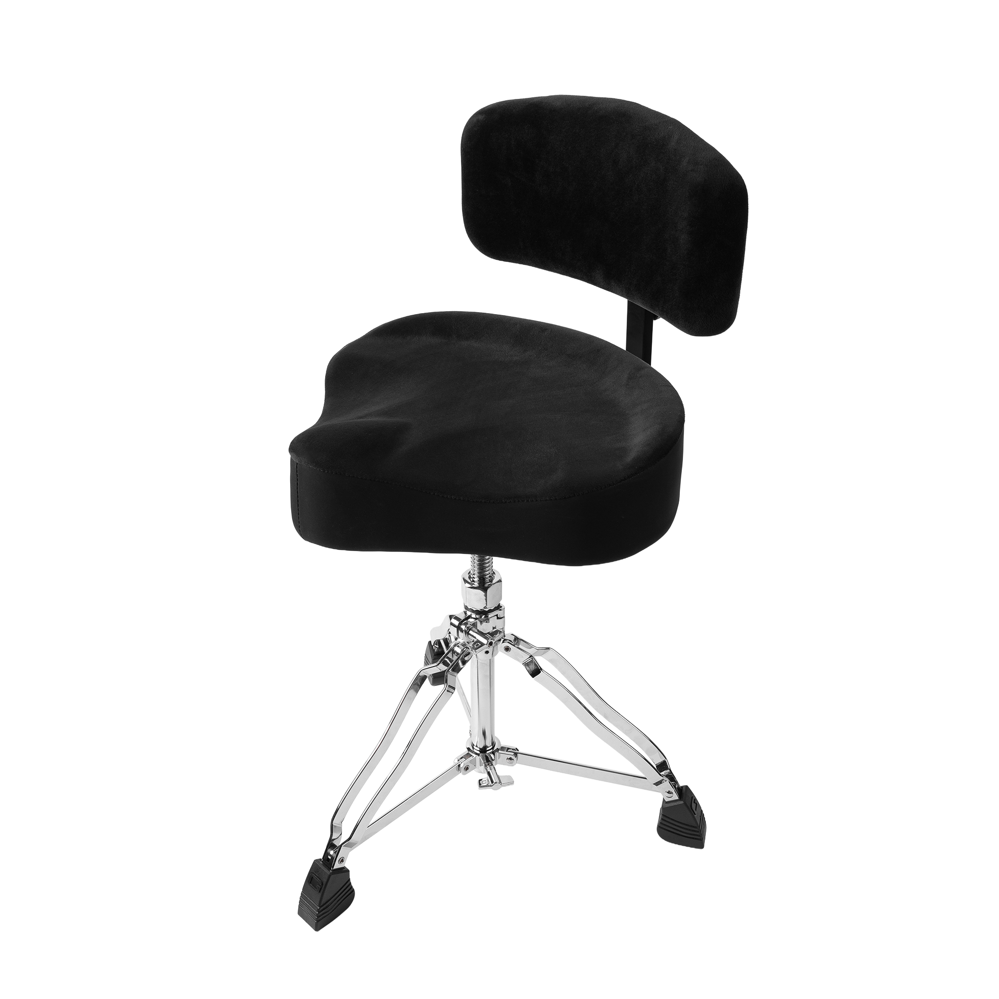 Gator Spindle Drum Throne Saddle Seat - Black