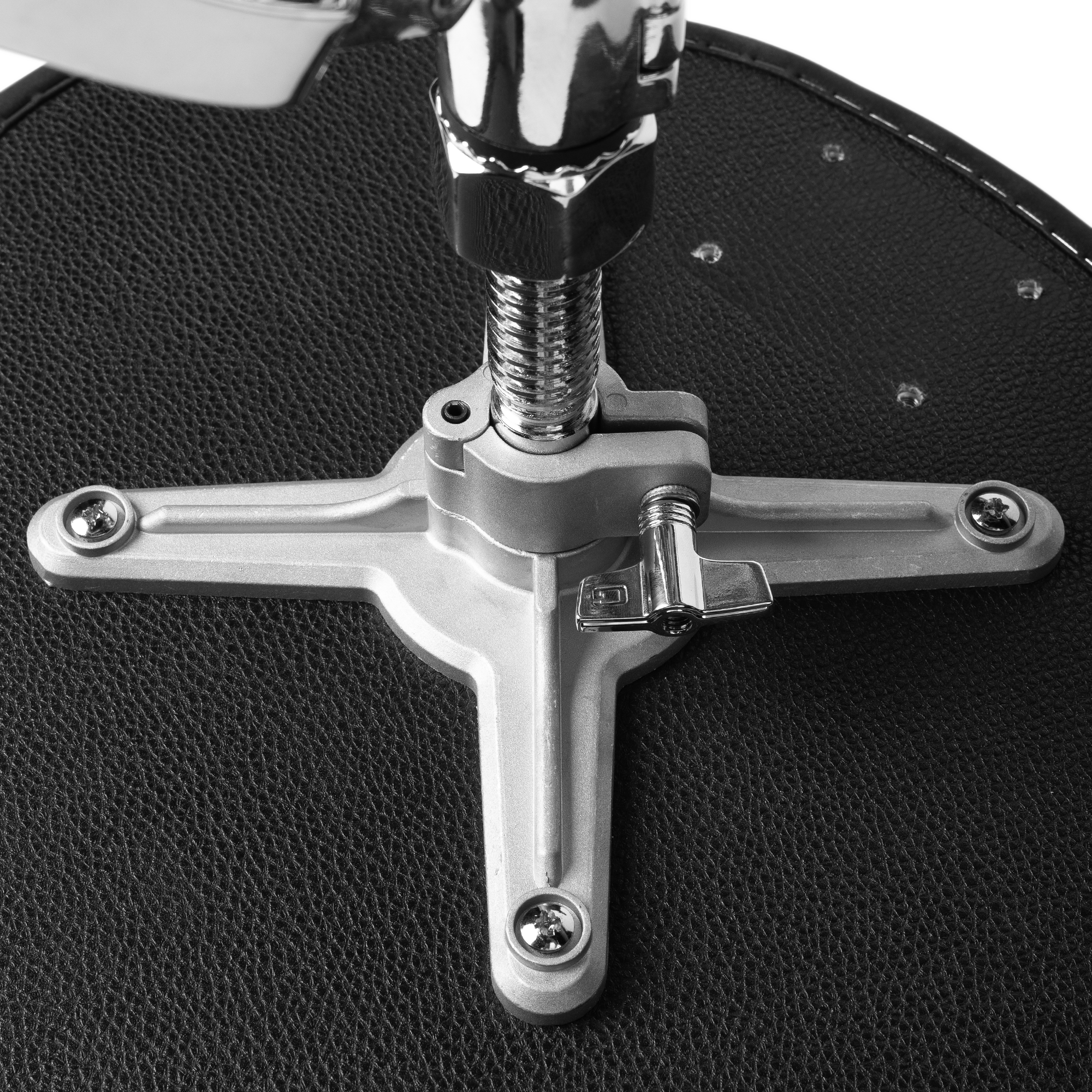 Gator Spindle Drum Throne Saddle Seat - Black