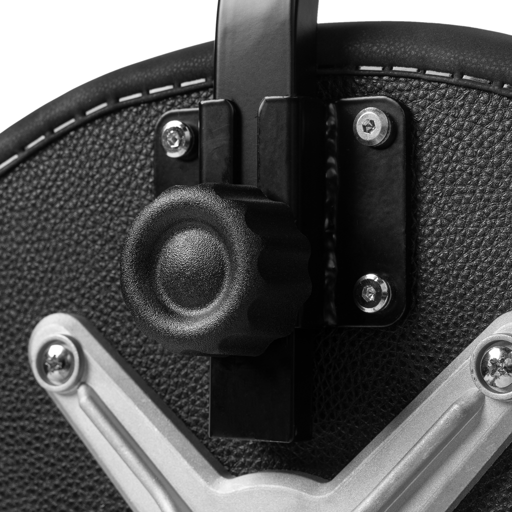 Gator Spindle Drum Throne Saddle Seat - Black