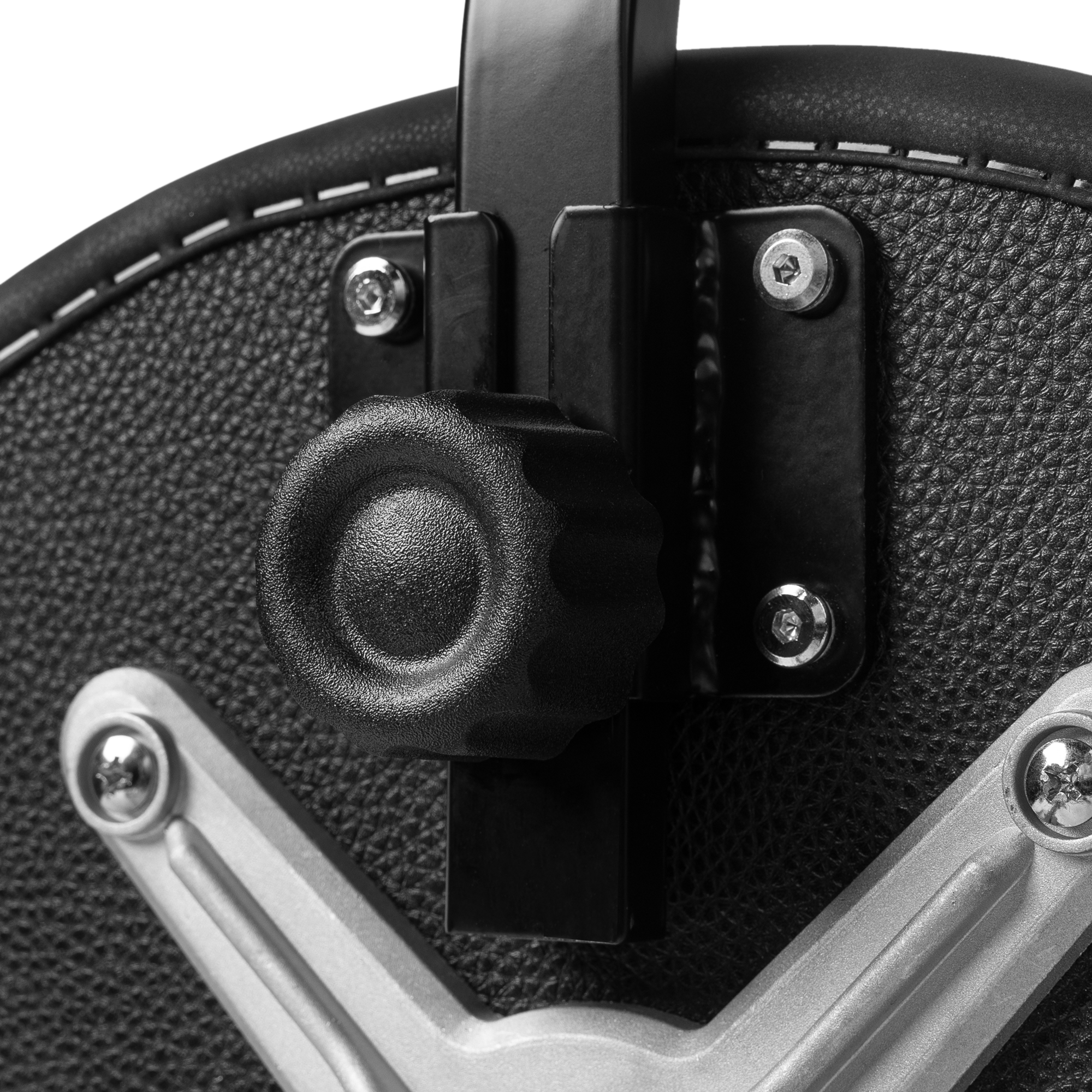 Gator Spindle Drum Throne Saddle Seat - Black