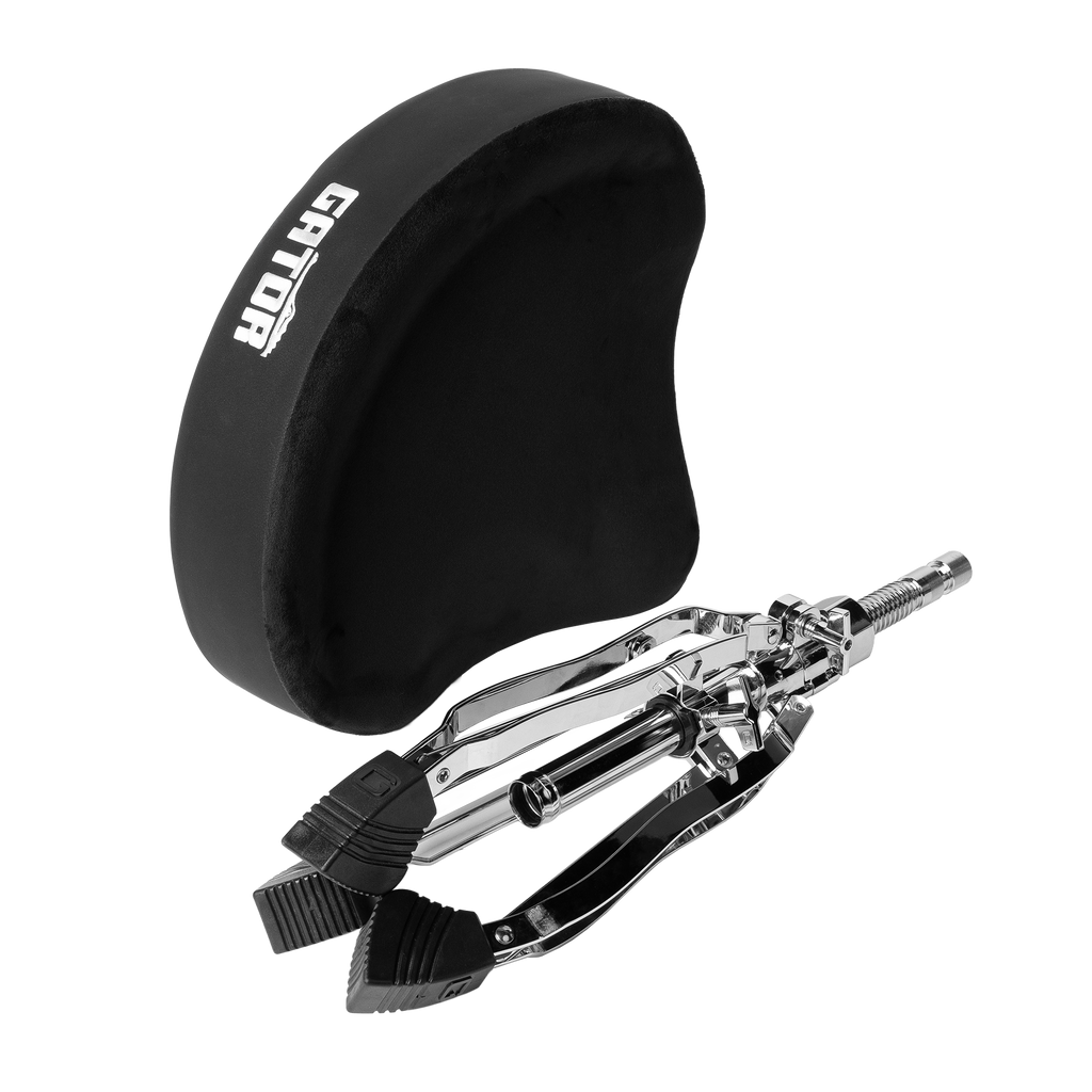 Gator Spindle Drum Throne Saddle Seat - Black