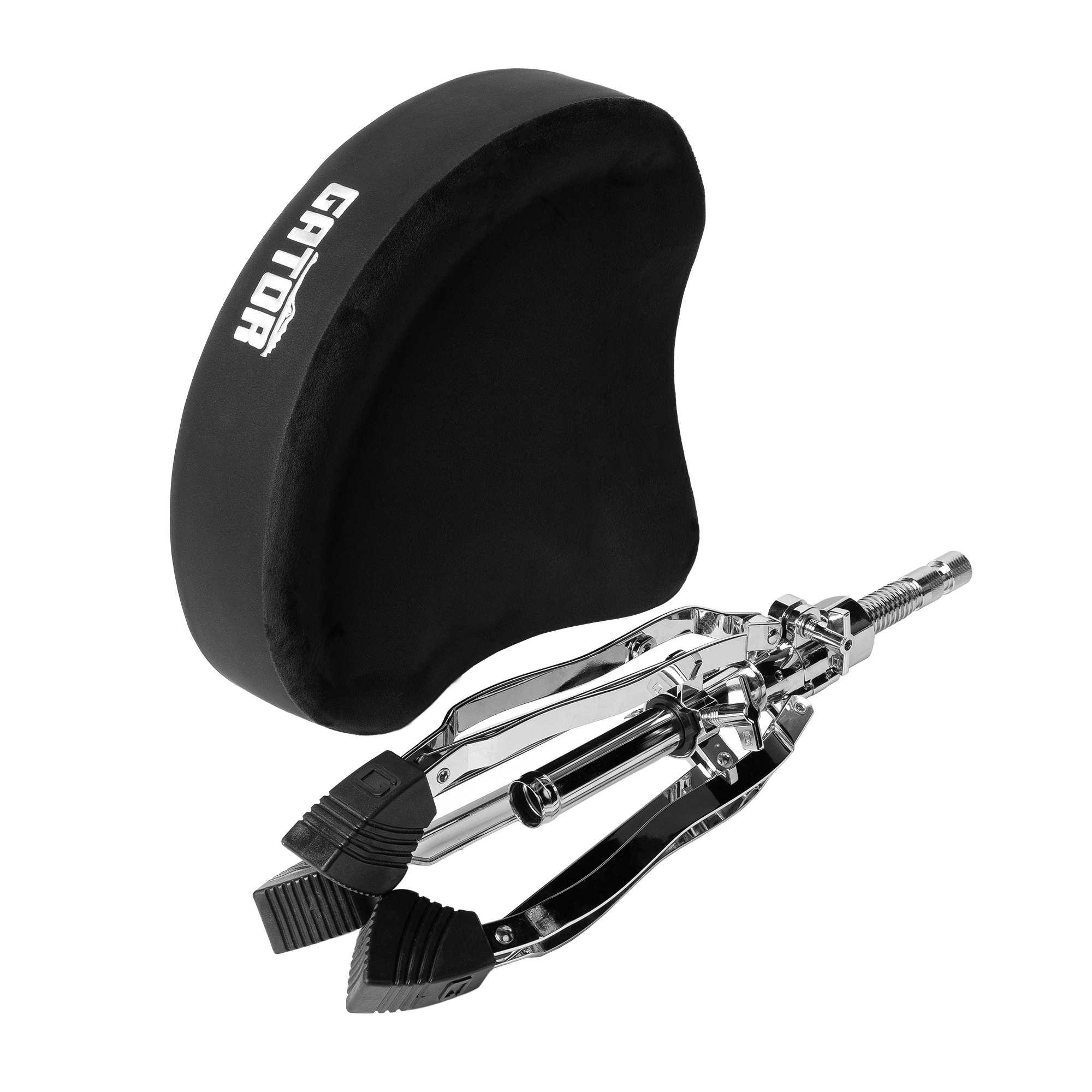 Gator Spindle Drum Throne Saddle Seat - Black