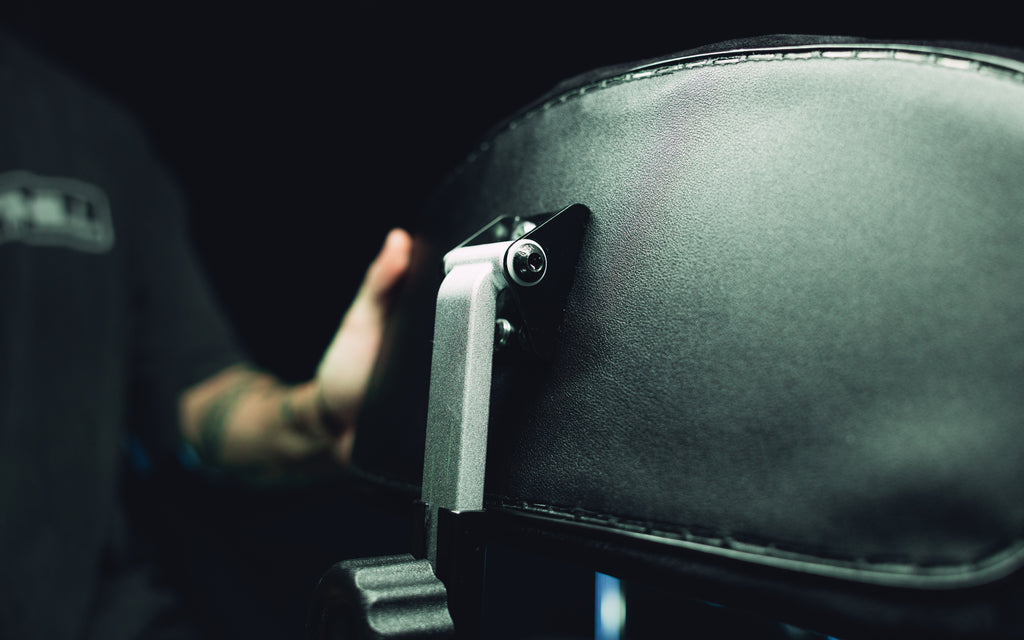 Gator Spindle Drum Throne Saddle Seat - Black