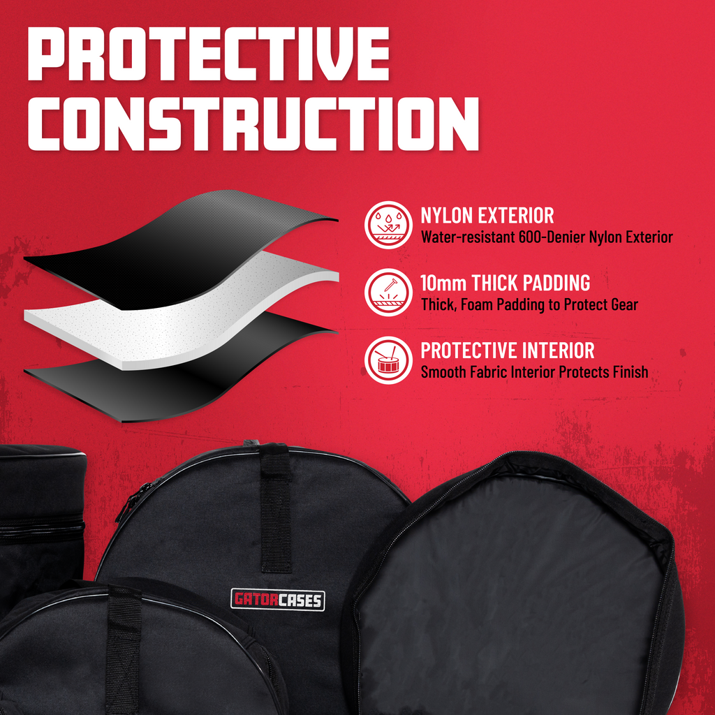 5-Piece Fusion Set Bags; 16" Tom