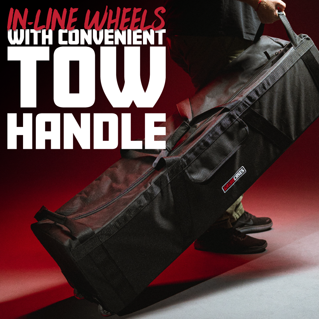 GP-HDWE-1246W Drum Hardware Bag w/Wheels