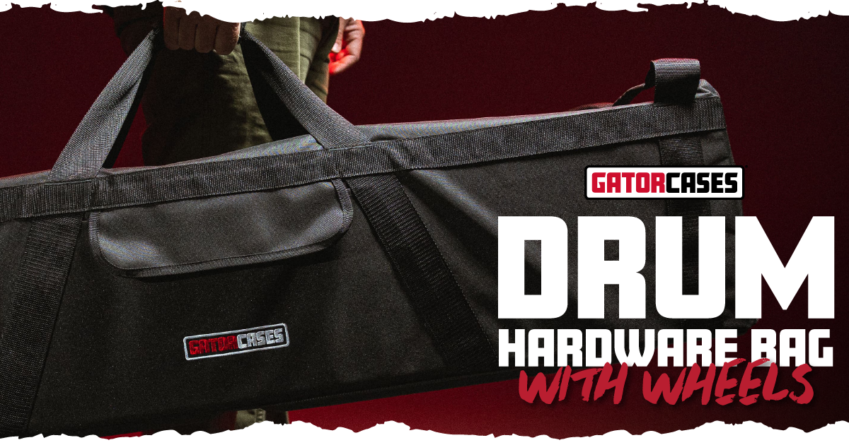 GP-HDWE-1246W Drum Hardware Bag w/Wheels