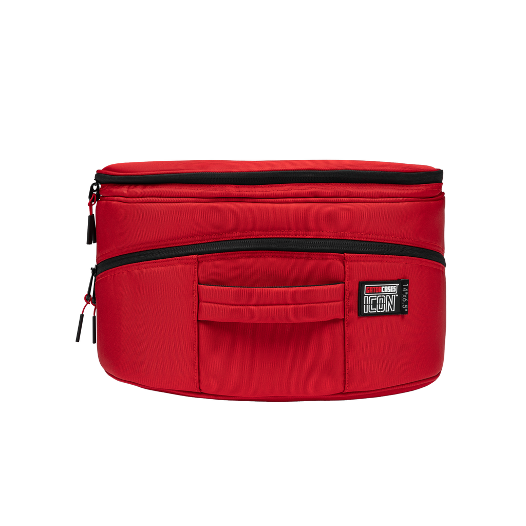 Gator Icon Snare Drum Bag 14″ x 6.5″, Red