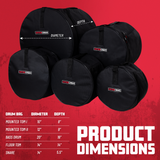 5-Piece Jazz Fusion Set Bags