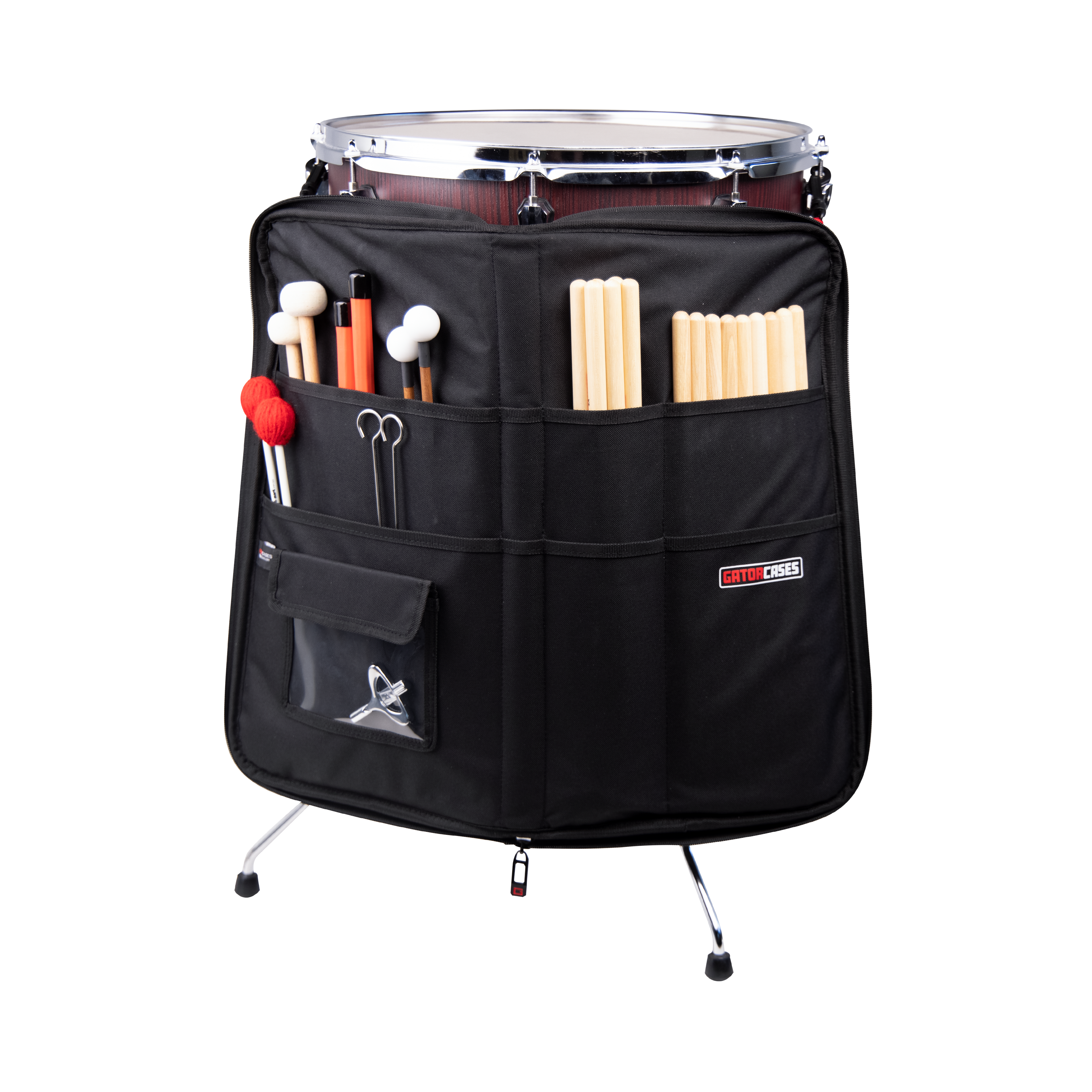 Deluxe Faux Leather Drumstick Bag