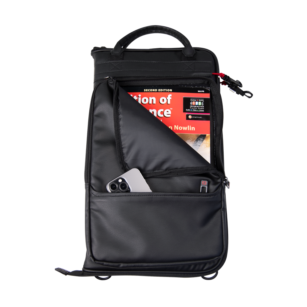 Deluxe Faux Leather Drumstick Bag