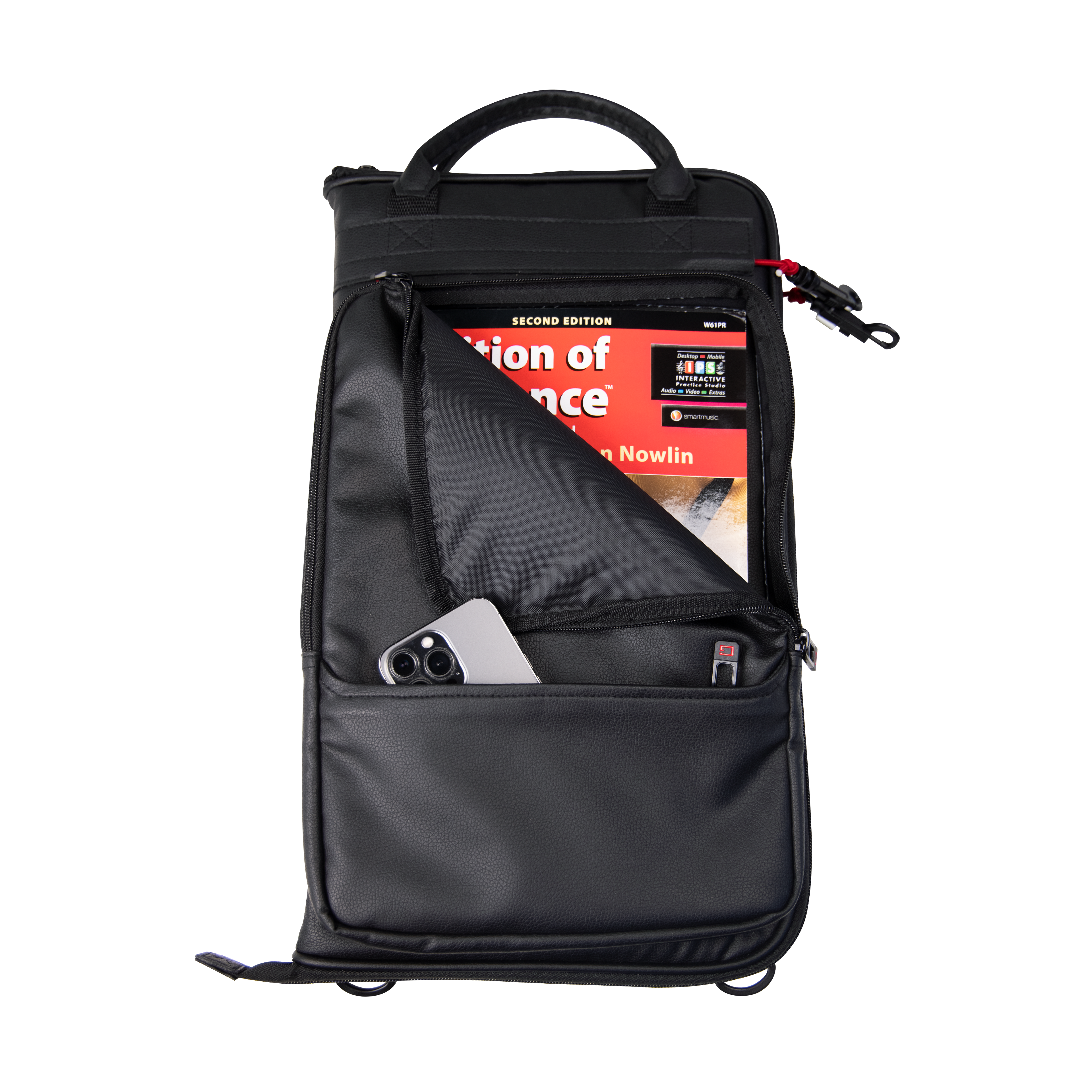 Deluxe Faux Leather Drumstick Bag