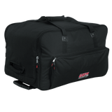 Rolling speaker bag for large format 12" speakers