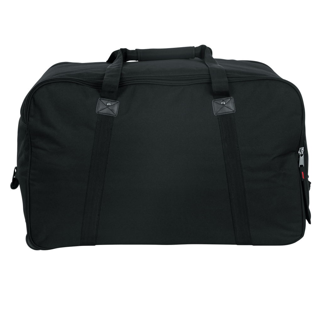 Rolling speaker bag for large format 12" speakers