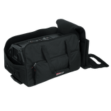 Rolling speaker bag for large format 12" speakers