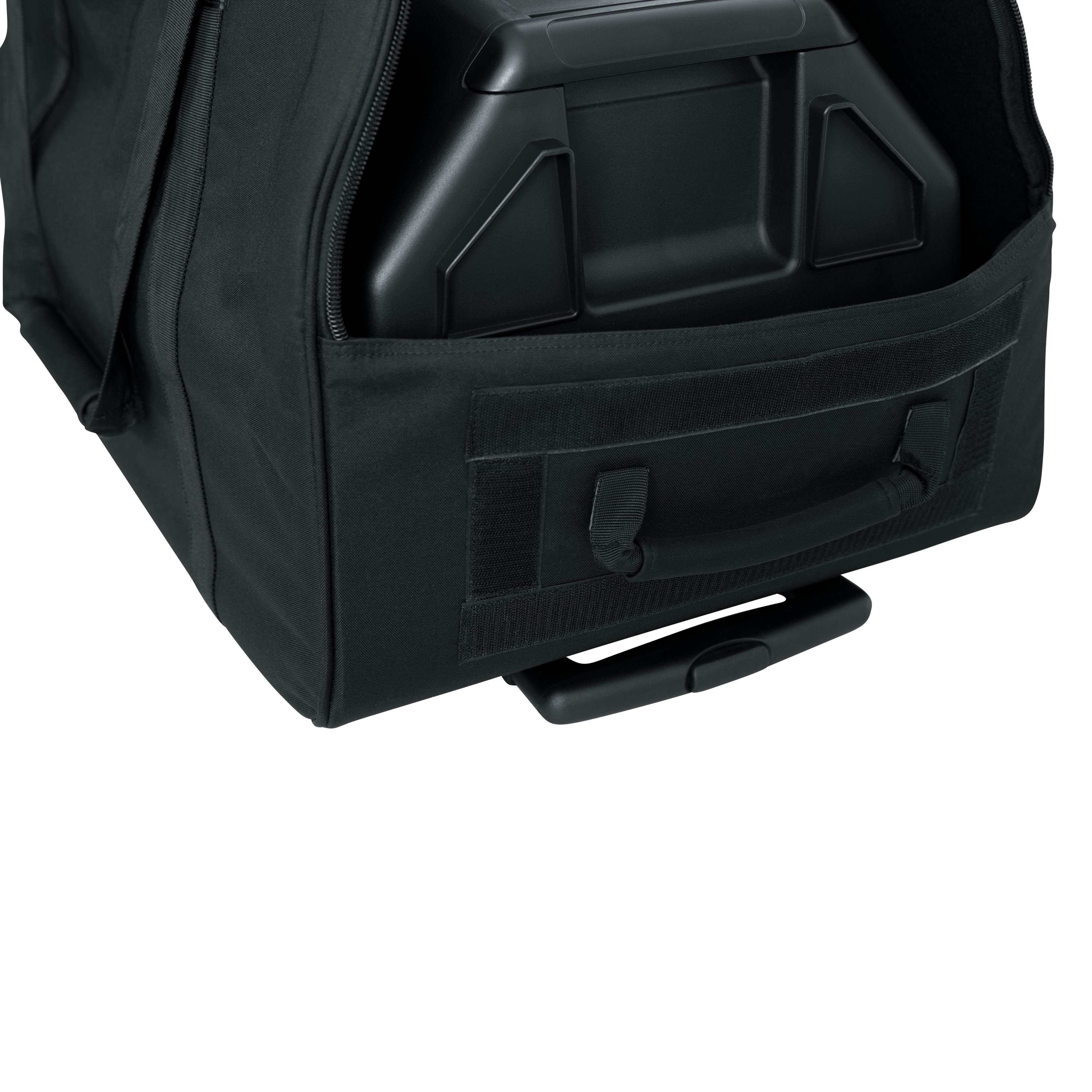 Rolling speaker bag for large format 12" speakers