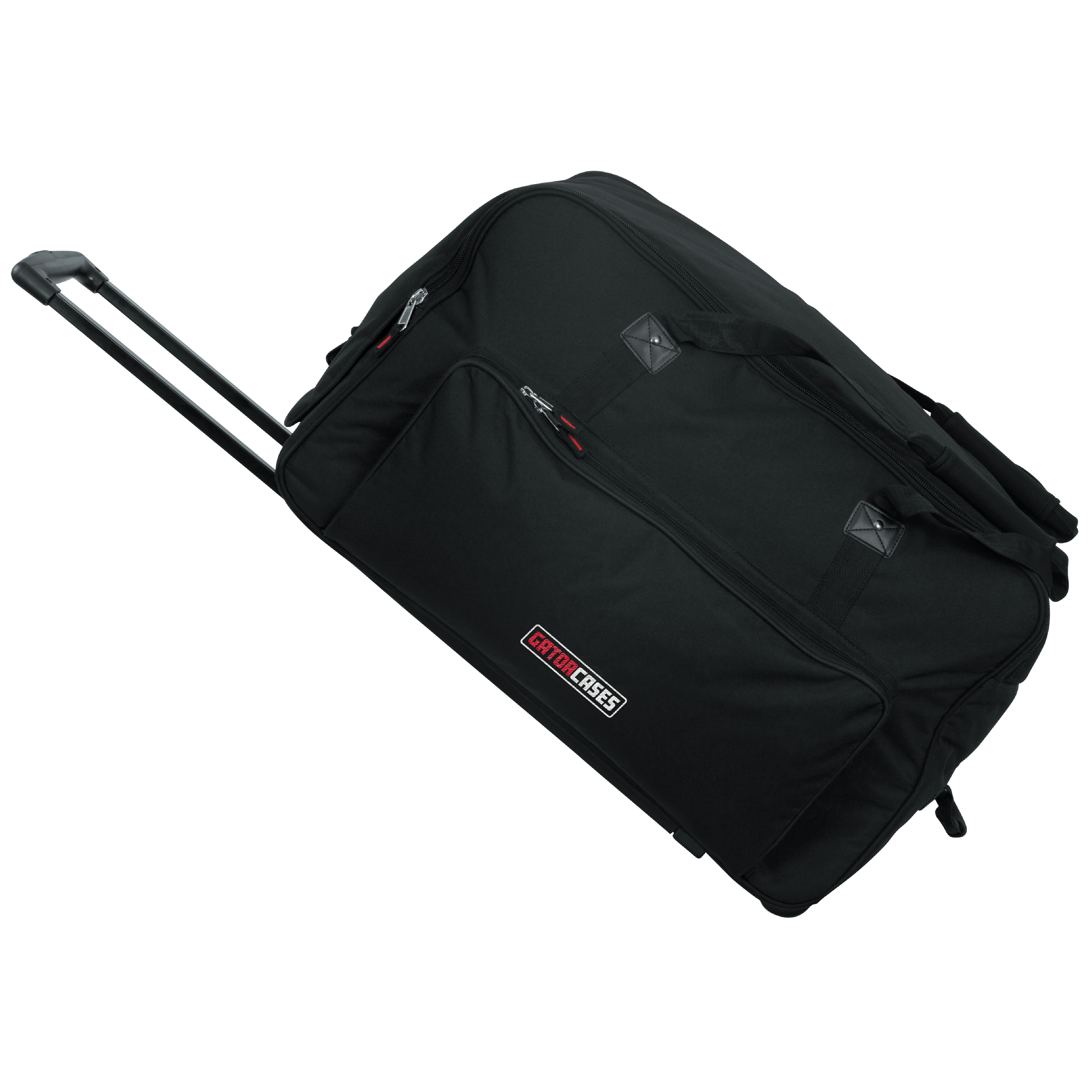 Rolling speaker bag for large format 12" speakers