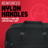 Rolling speaker bag for large format 12" speakers