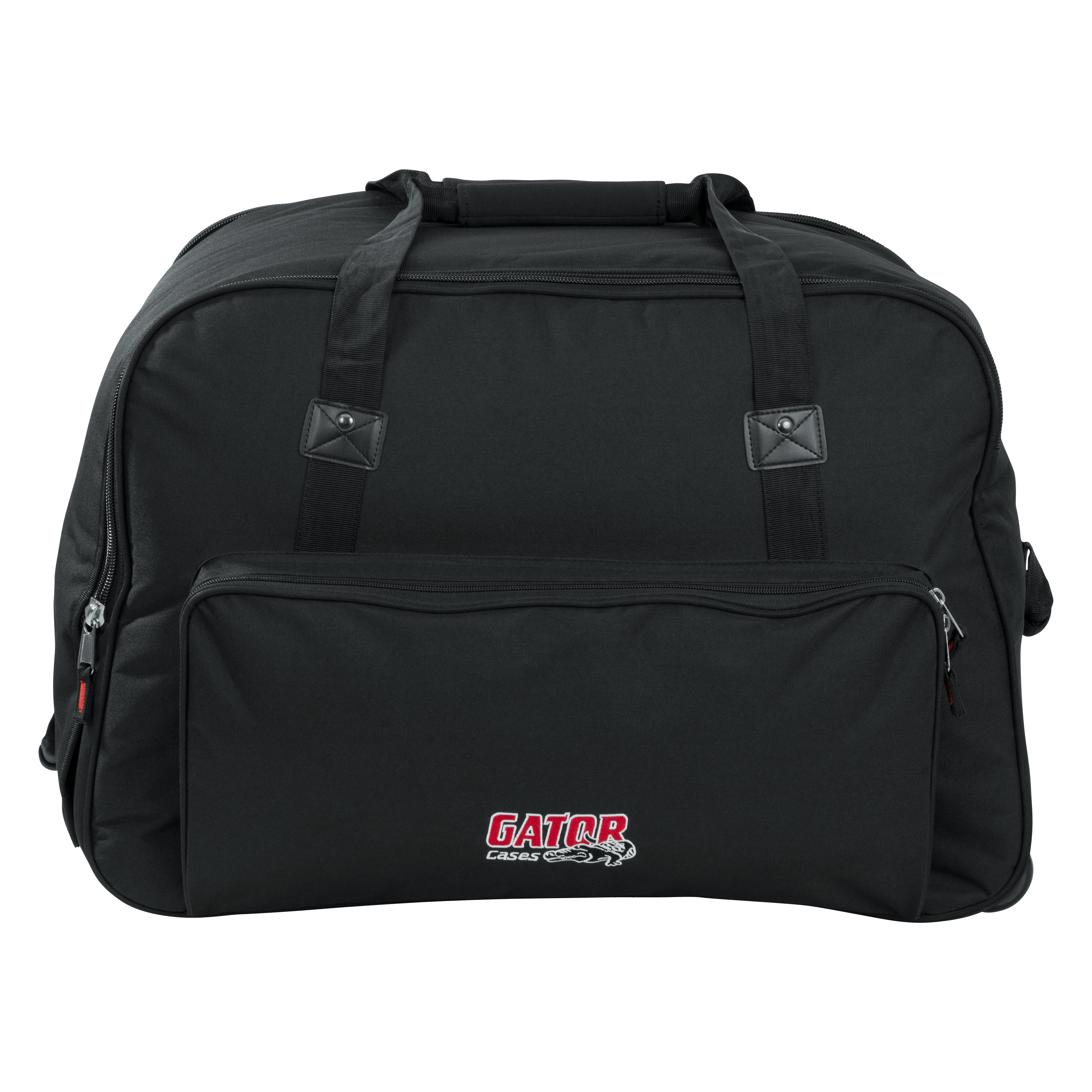 Rolling speaker bag for small format 12" speakers