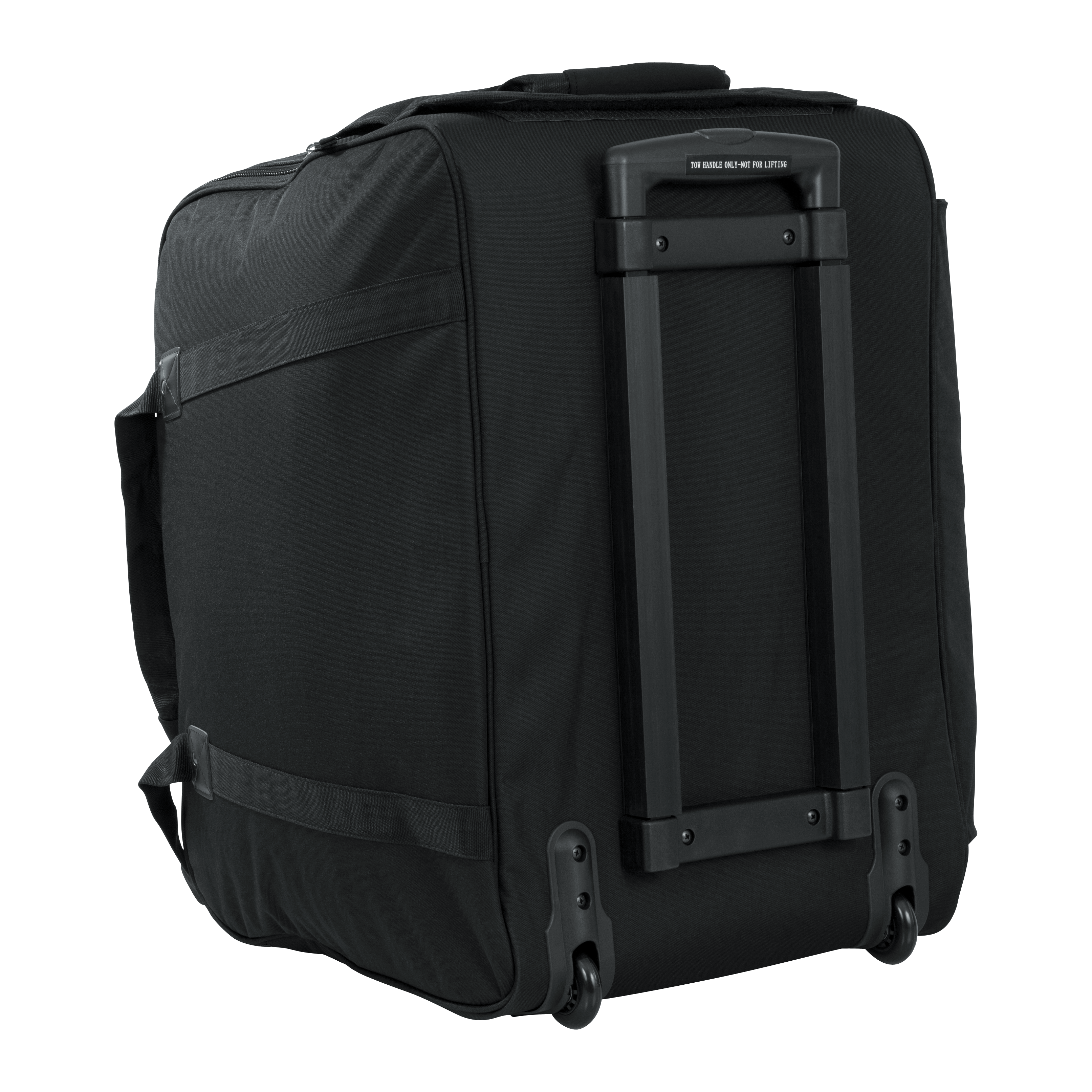 Rolling speaker bag for small format 12" speakers