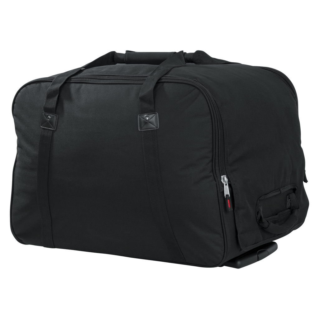Rolling speaker bag for small format 12" speakers