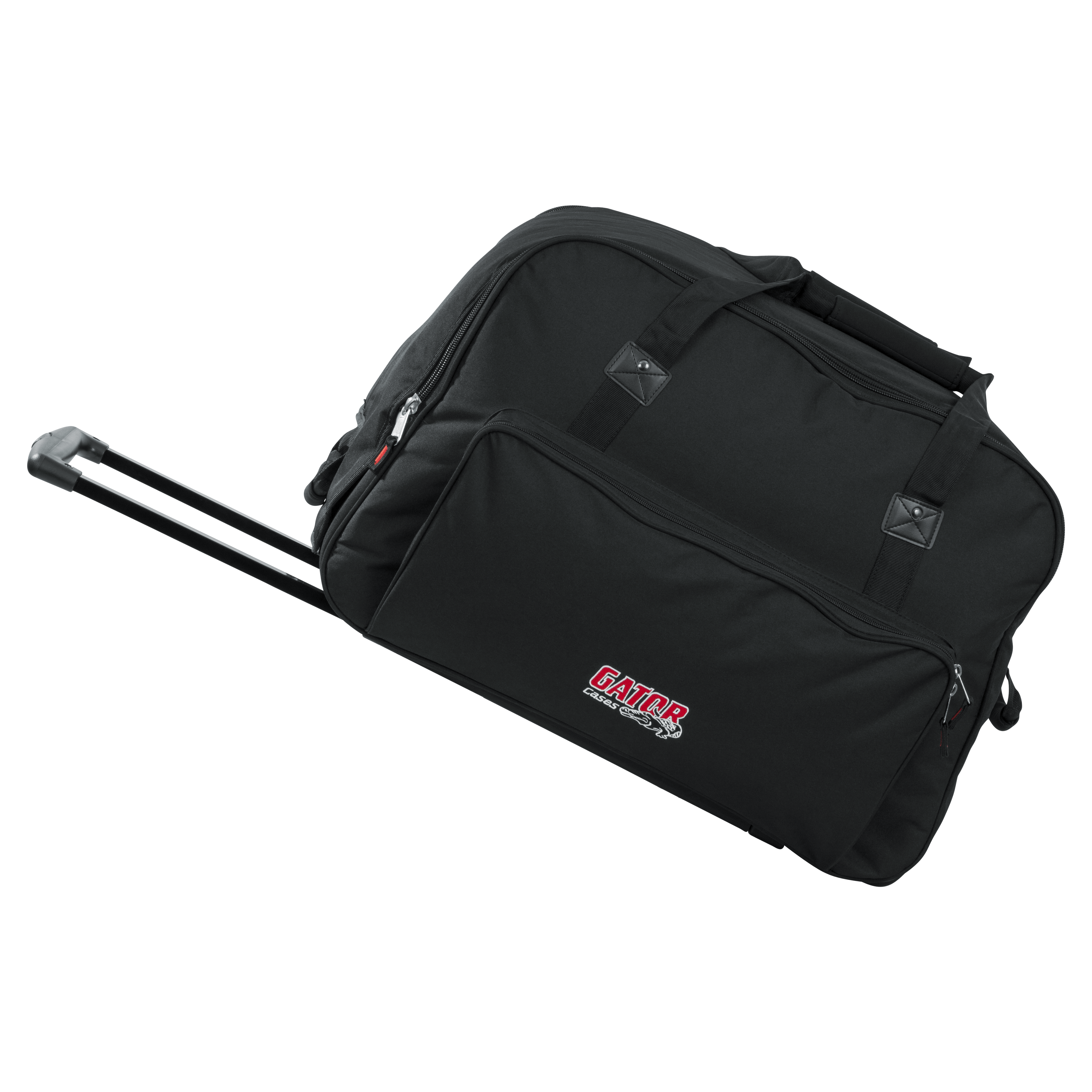 Rolling speaker bag for small format 12" speakers