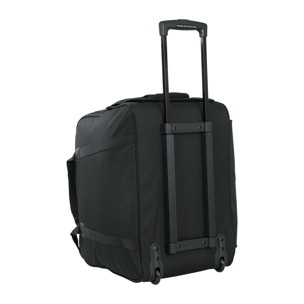 Rolling speaker bag for small format 12" speakers
