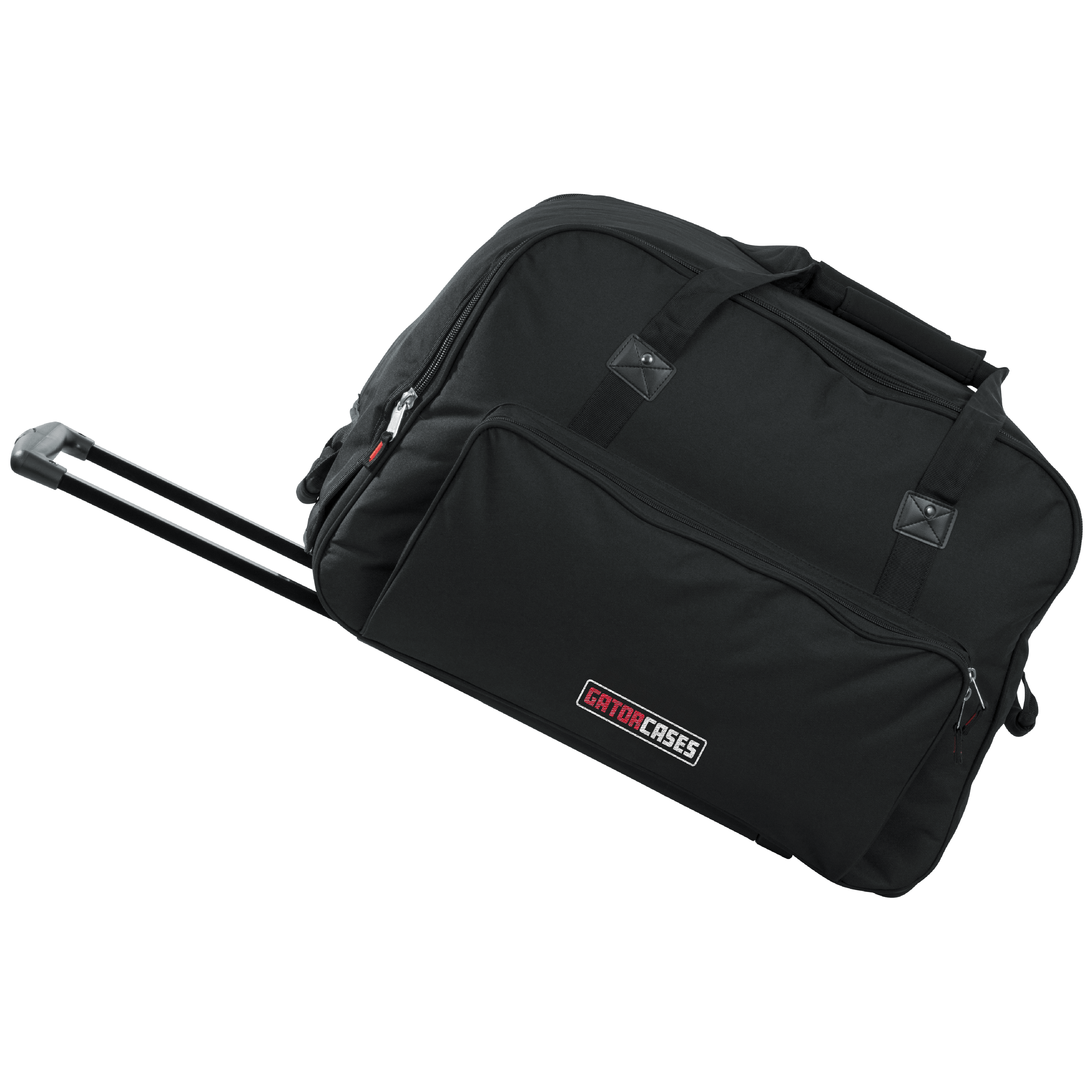 Rolling speaker bag for small format 12" speakers