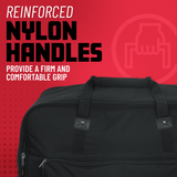 Rolling speaker bag for small format 12" speakers