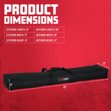 Speaker Stand Bag 50" Interior with 1 compartment