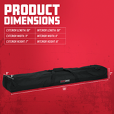 Speaker Stand Bag 58" Interior with 2 compartments
